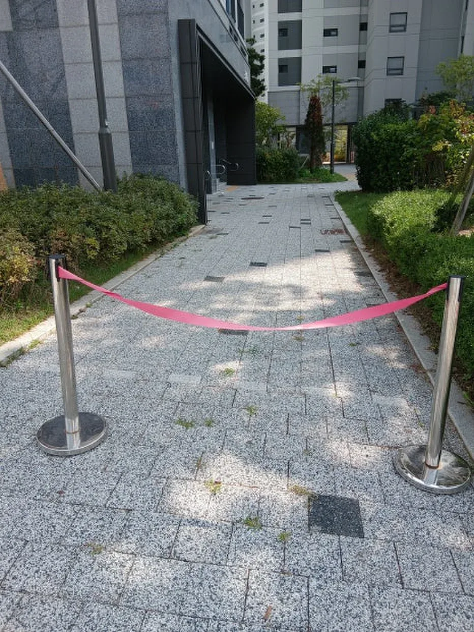 아파트 보행로 볼라드 시공사례 전